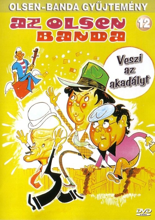 Az Olsen-banda veszi az akadályt movie poster player