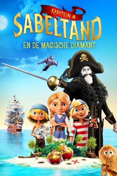 Kaptein Sabeltand en de Magische Diamant movie poster player