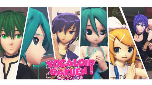 Vocaloid Gakuen! Backdrop Blur