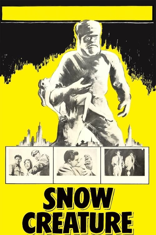 The Snow Creature (1954) poster
