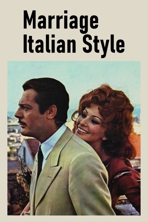 Marriage Italian Style poster