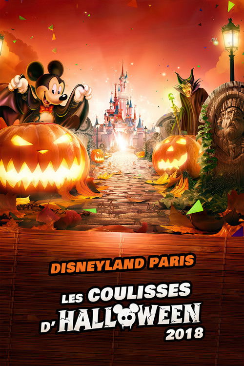 Les coulisses d'Halloween 2018 chez Disney poster