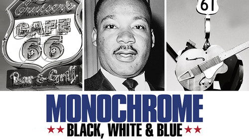 Monochrome: Black, White & Blue