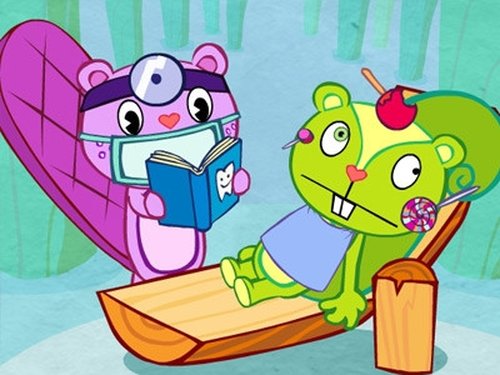 Escena del episodio 13 de la temporada 1 de la serie Happy Tree Friends