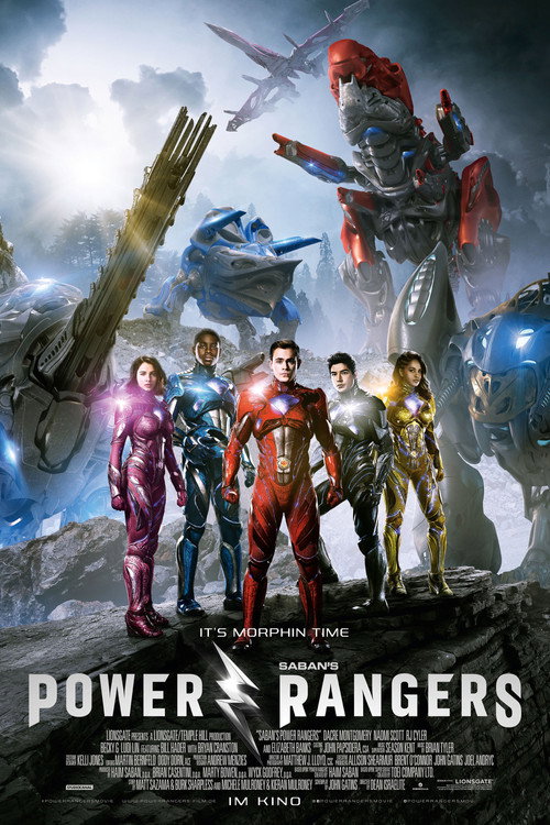 Power Rangers poster