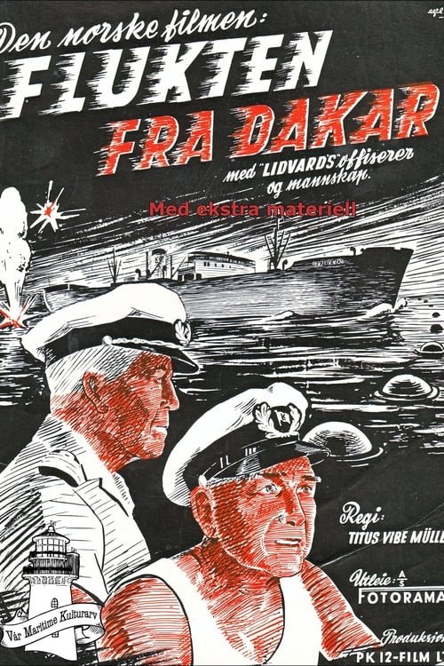 Flukten fra Dakar (1951) poster