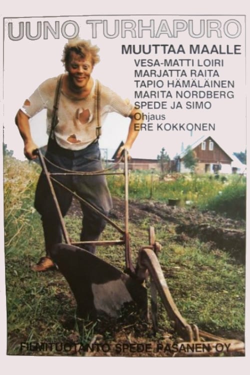 Poster Uuno Turhapuro muuttaa maalle 1986