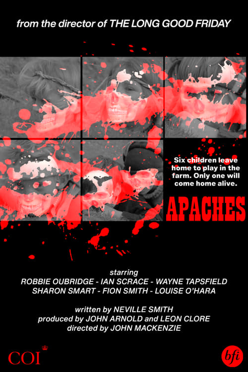 Grootschalige poster van Apaches