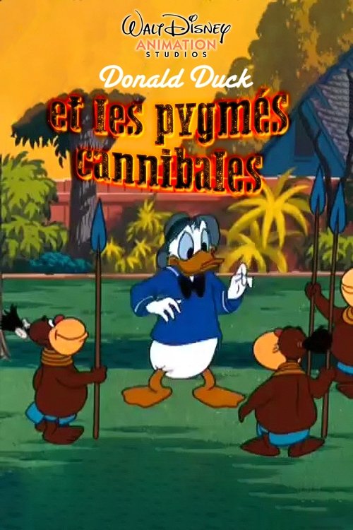 Donald et les Pygmées Cannibales Poster