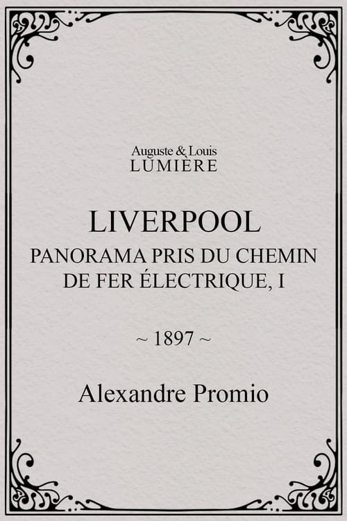 Liverpool, panorama pris du chemin de fer électrique, I