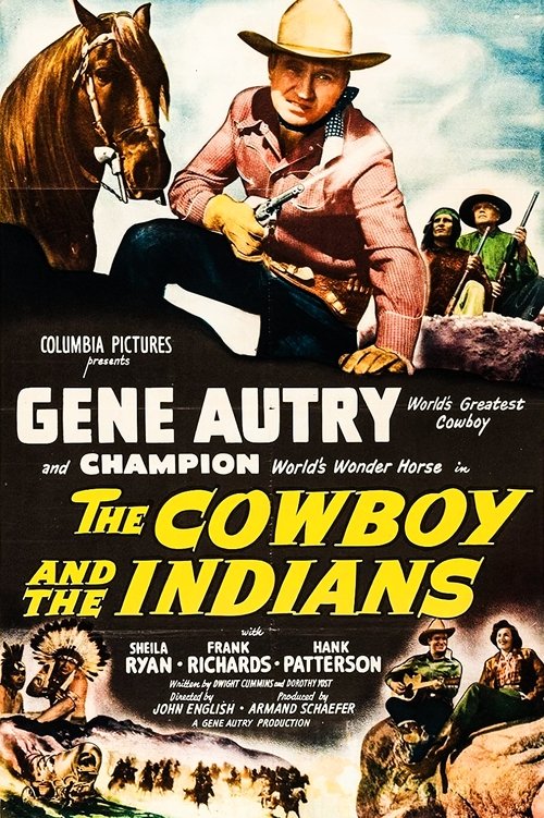 The Cowboy and the Indians poster