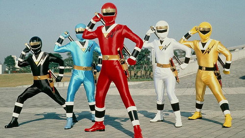 Mighty Morphin Alien Rangers - Season 1 Backdrop Blur