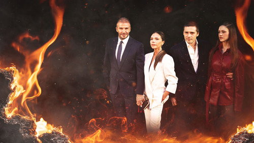 The Beckham Feud: Truth & Lies Backdrop Blur