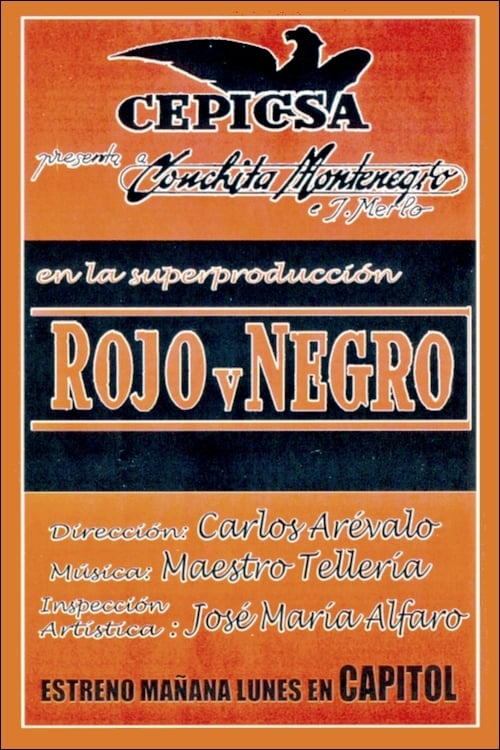 Rojo y negro poster