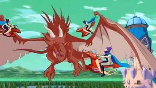 Escena del episodio 18 de la temporada 5 de la serie Winx Club