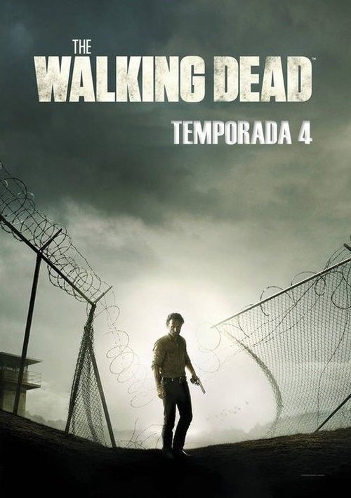 Poster de la Temporada 4 en la serie The Walking Dead