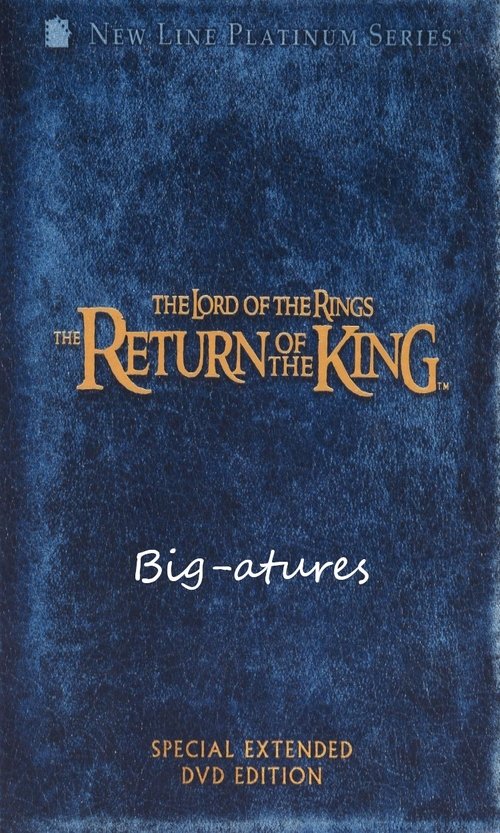 Big-atures movie poster player