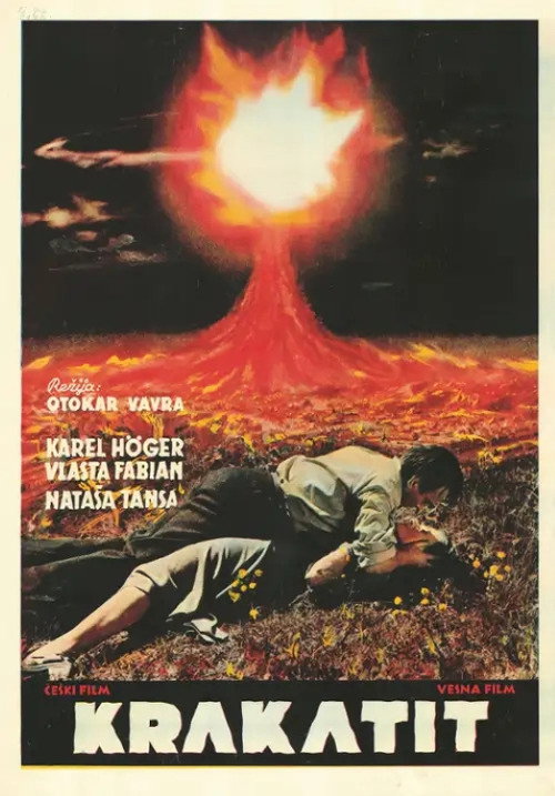 Krakatit poster