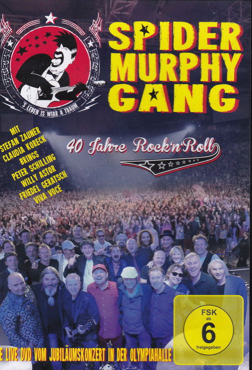 Spider Murphy Gang - 40 Jahre Rock'n'Roll poster