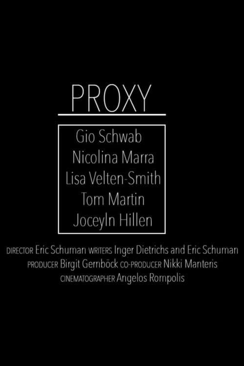Proxy (2017) poster