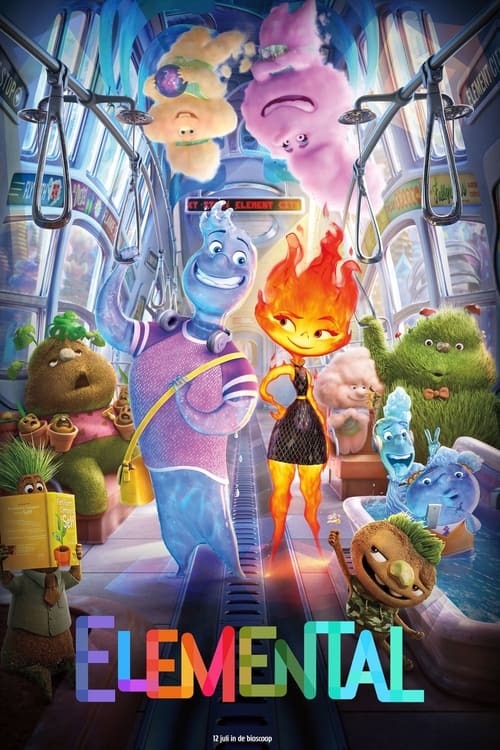 Elemental (2023) poster