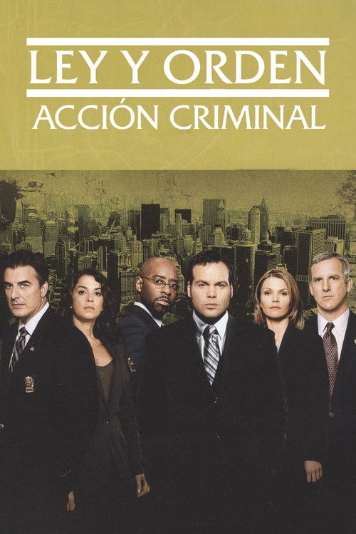 Póster de la temporada 5 de la serie Ley y orden: Acción criminal