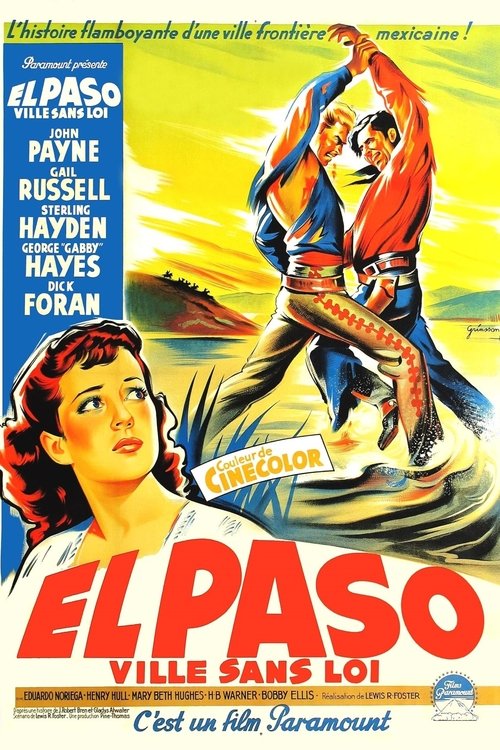 El Paso Ville Sans Loi movie poster player