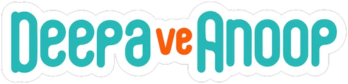 Deepa & Anoop logo