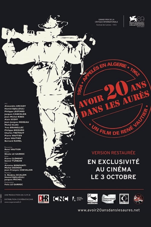 Poster Avoir 20 ans dans les Aurès 1972
