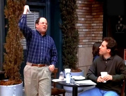 Seinfeld S08E22 — The Summer of George episode still