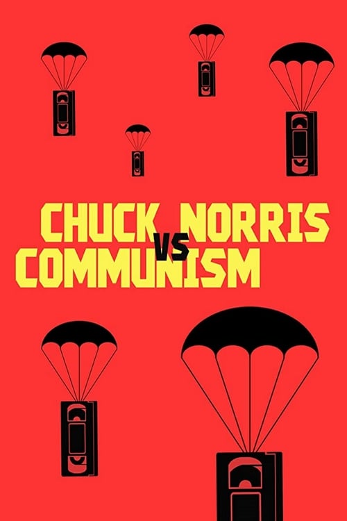 Grootschalige poster van Chuck Norris vs Communism