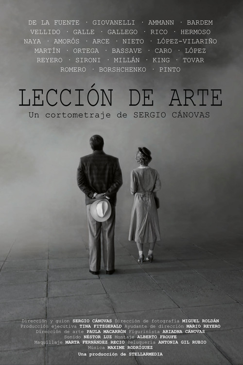 Lección de arte - FİLM Afişi