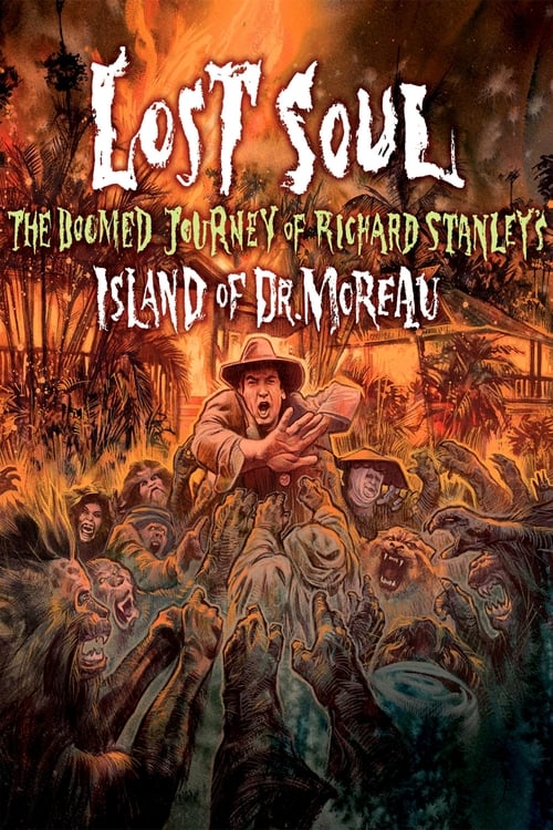 Grootschalige poster van Lost Soul: The Doomed Journey of Richard Stanley's “Island of Dr. Moreau”