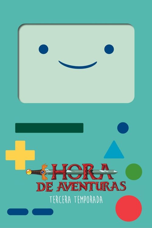 Ver temporada 3 de Hora de aventuras Póster de la temporada 3 de la serie Hora de aventuras