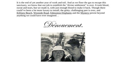 That Which Does Not Kill Us Yet..., Or The Ed Elephs Ultimate Finale