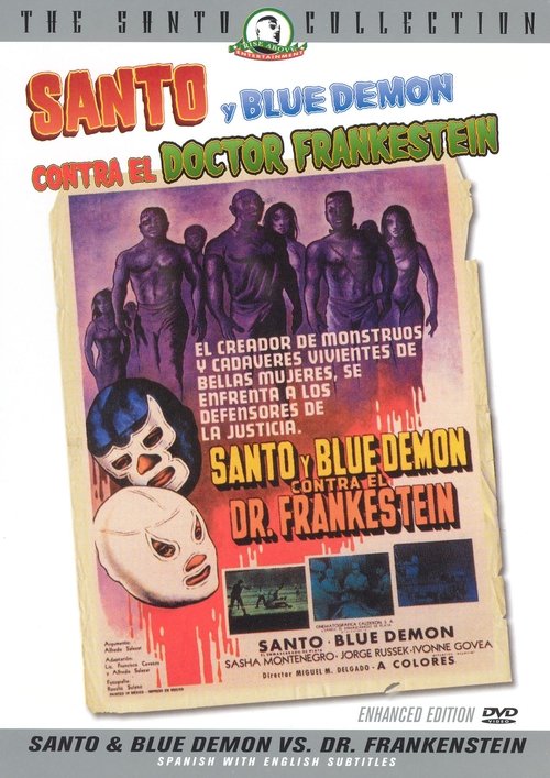 Santo y Blue Demon contra el doctor Frankenstein 1974