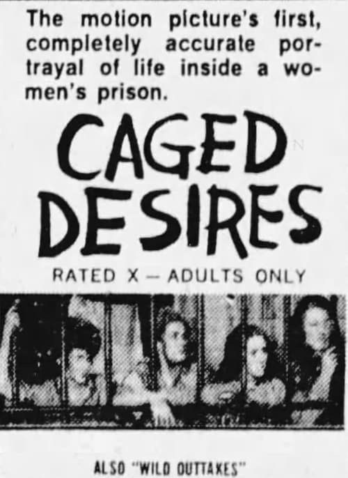 Poster Caged Desires 1970