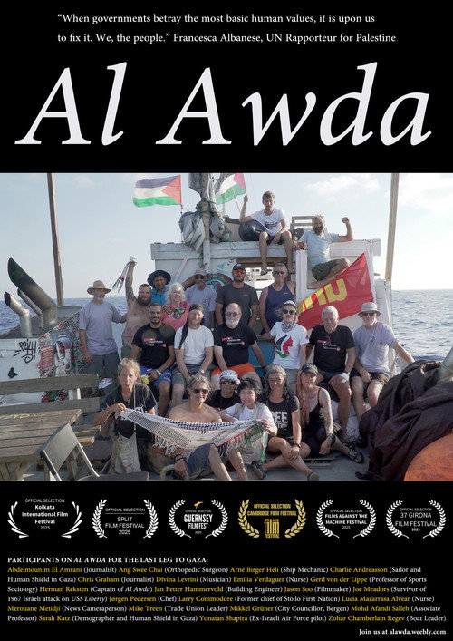 Pôster oficial de Al Awda (2024) - Documentário
