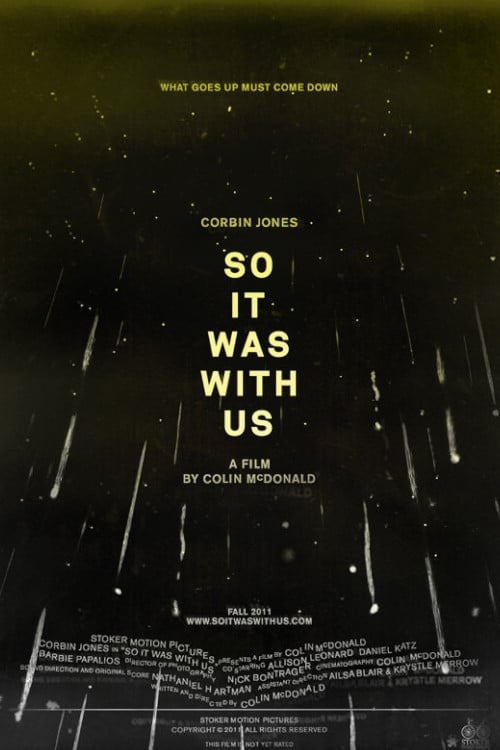 So It Was With Us Movie Poster Image