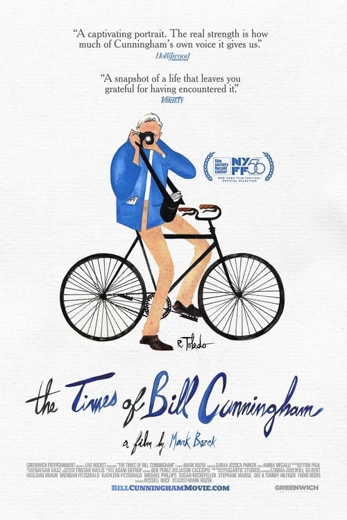 Grootschalige poster van The Times of Bill Cunningham