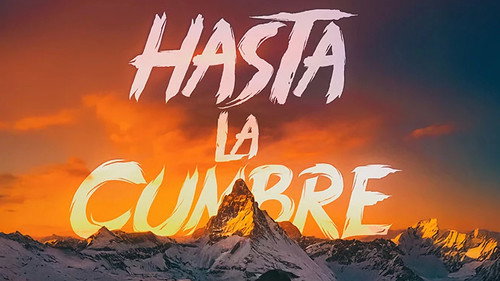 Hasta la cumbre Backdrop Blur