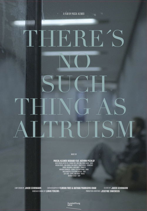 Cartell de there's no such thing as altruism
