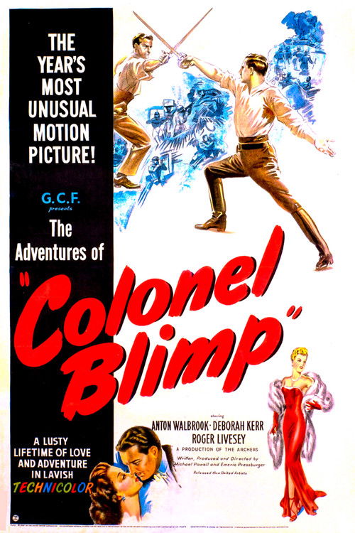 The Life and Death of Colonel Blimp poster