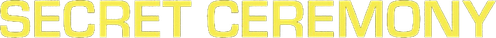 Secret Ceremony Logo