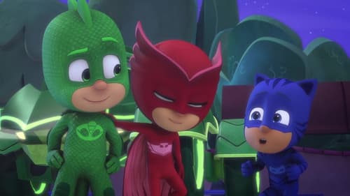 Escena del capítulo 1 de la temporada 5 perteneciente a la serie PJ Masks - Héroes en pijamas