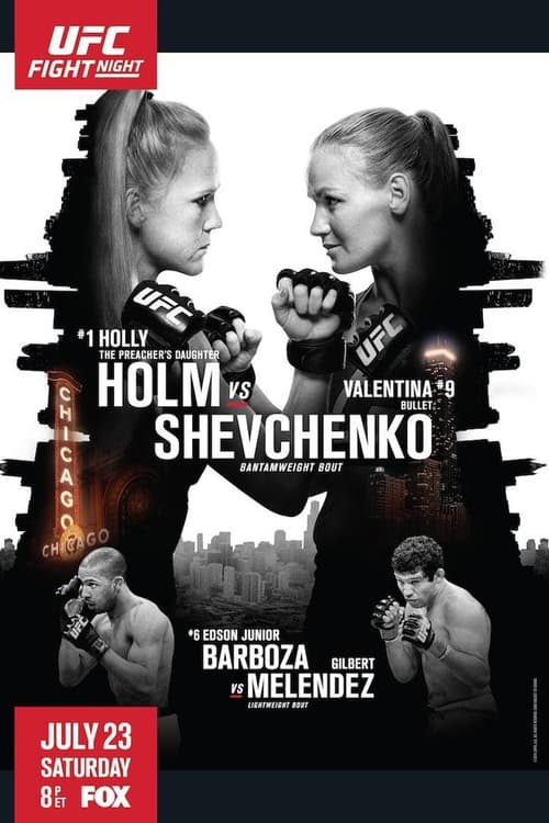 UFC on Fox 20: Holm vs. Shevchenko (2016) poster