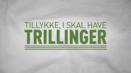 Tillykke, I skal have trillinger! Backdrop Blur