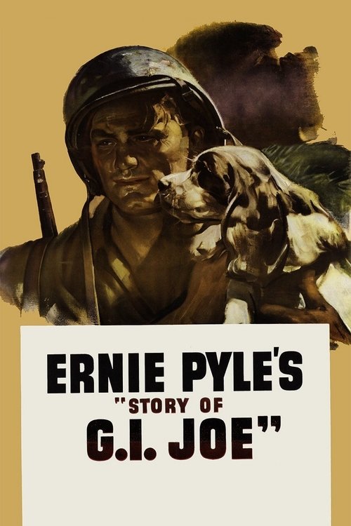 Grootschalige poster van Ernie Pyle's Story of G.I. Joe