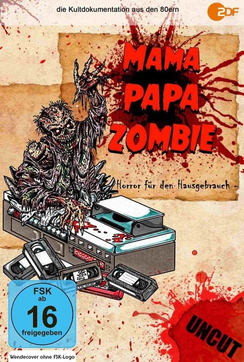 Poster Mama, Papa, Zombie - Horror für den Hausgebrauch 1984