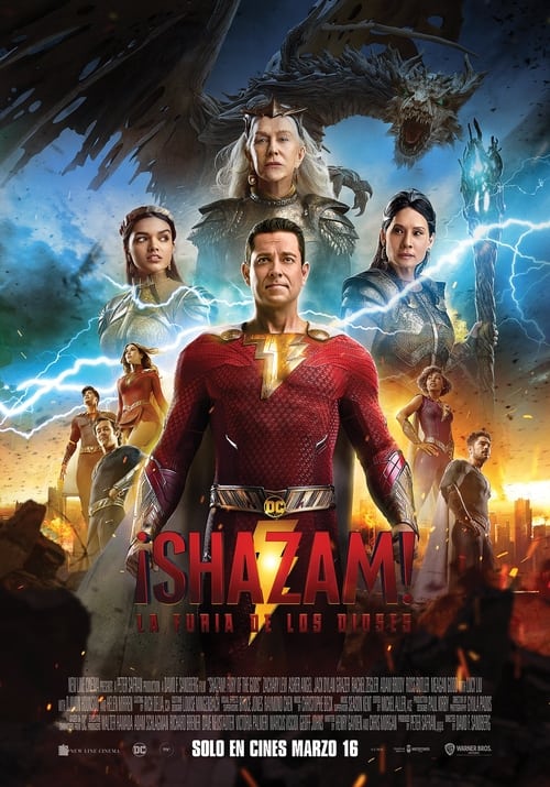 ¡Shazam! La furia de los dioses poster